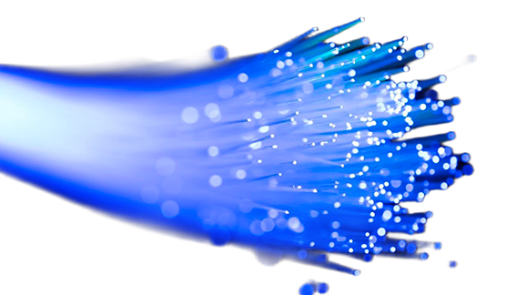 Fibra óptica com dados